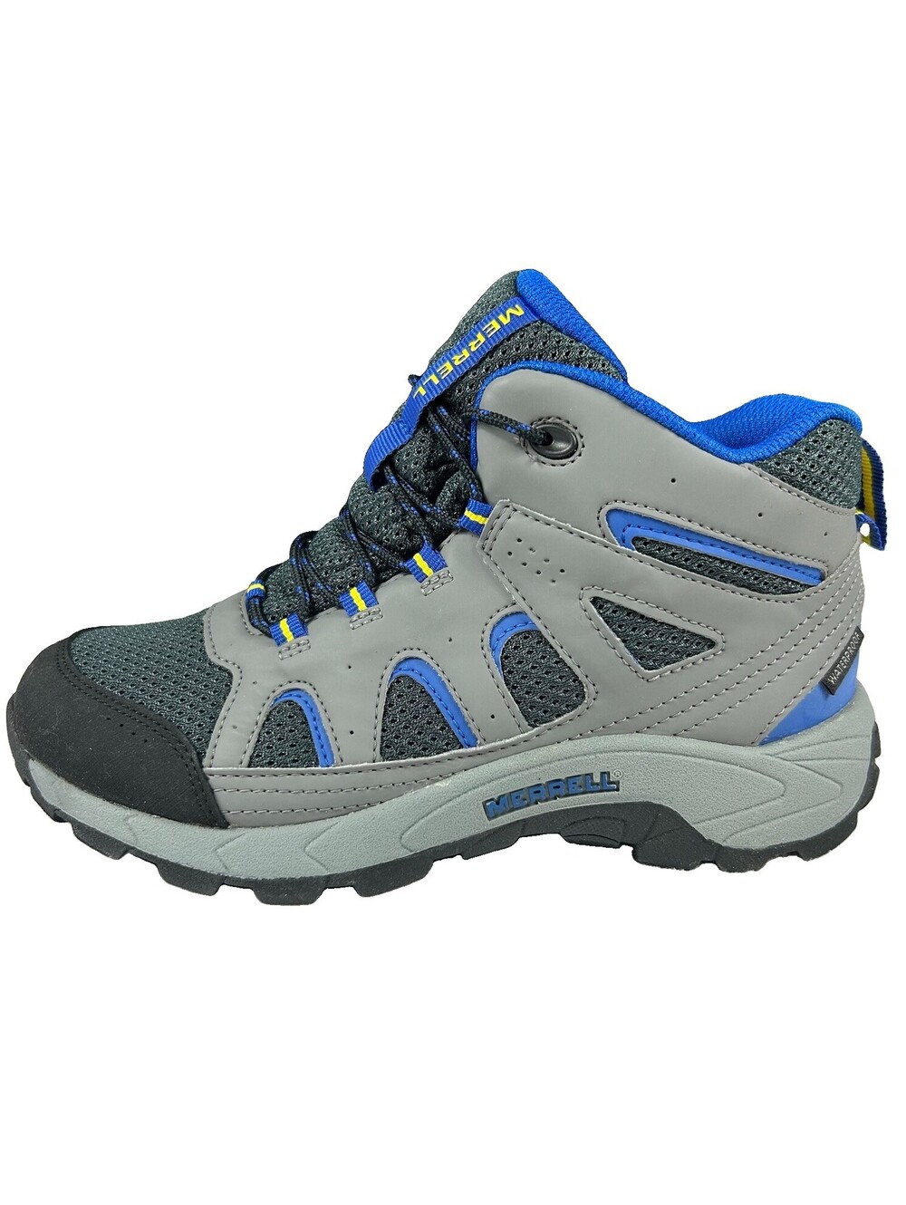 Merrell Oakcreek M Lace WTRPF Hiking Boots Kids Size 4M Charcoal Tail Boots New